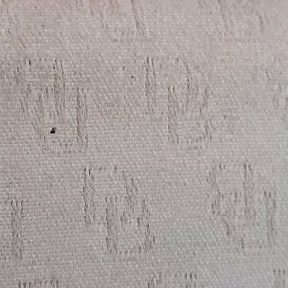 Dooney & Bourke Signature Monogram Tri Fold Wallet Cream Canvas Tan Leather Trim - Picture 2 of 14